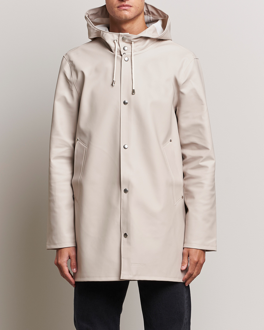 Uomini | Giacche | Stutterheim | Stockholm Raincoat Light Sand