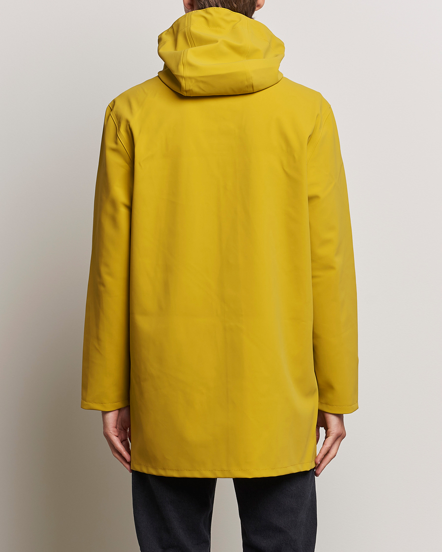 Uomini | Giacche | Stutterheim | Stockholm Raincoat Suede Gold