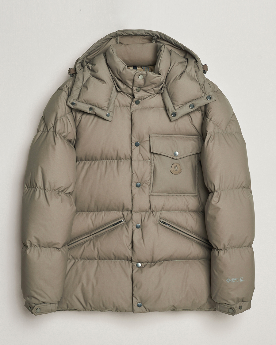 Uomini | Giacche | Moncler | Loiret Down Parka Taupe