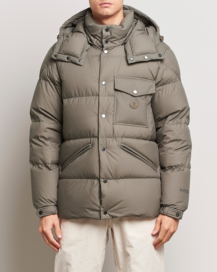 Uomini | Giacche | Moncler | Loiret Down Parka Taupe