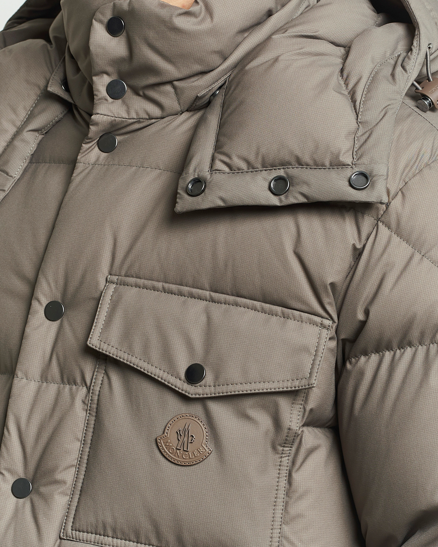 Uomini | Giacche | Moncler | Loiret Down Parka Taupe