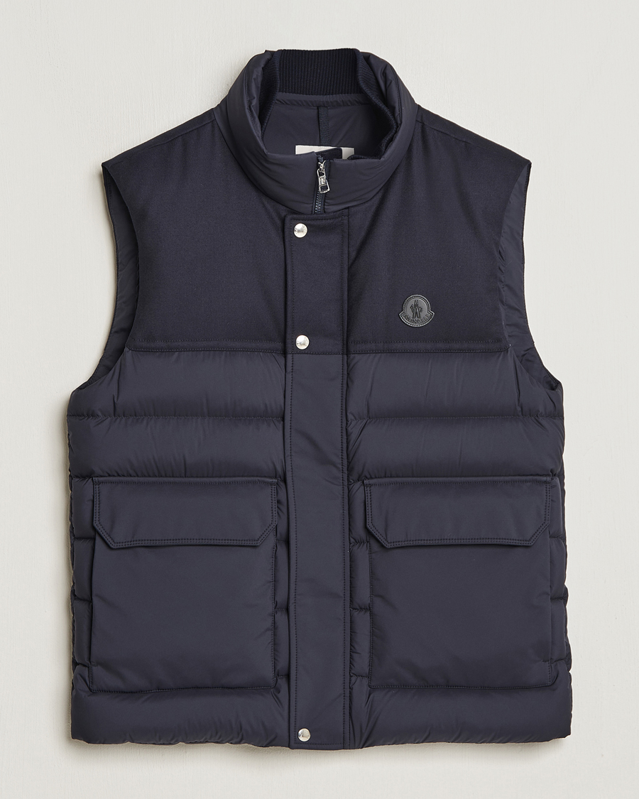 Uomini | Giacche | Moncler | Rance Down Vest Navy