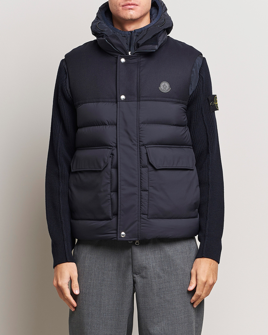 Uomini | Giacche | Moncler | Rance Down Vest Navy