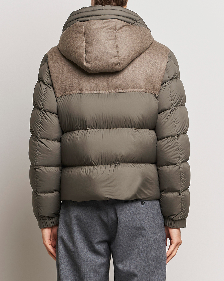 Uomini | Giacche | Moncler | Mussala Short Down Parka Taupe