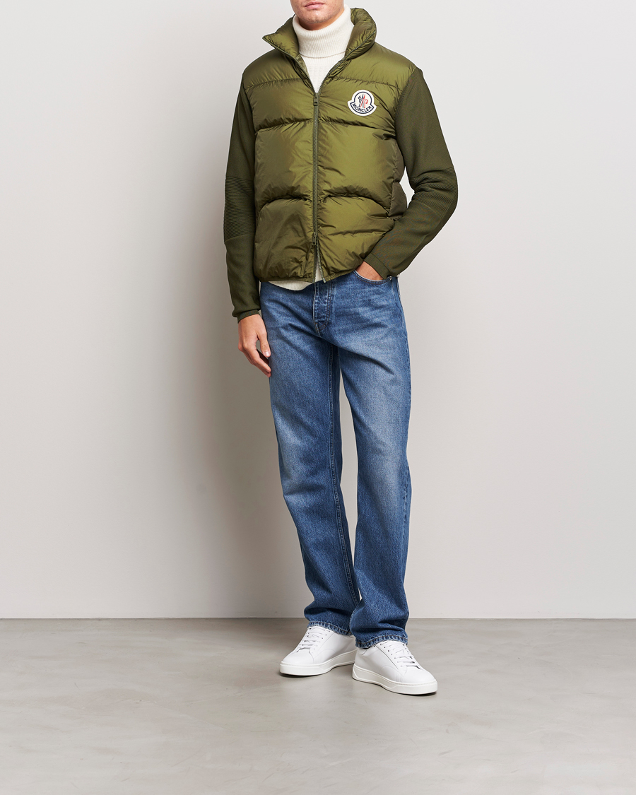 Uomini | Maglieria | Moncler | Hybrid Cardigan Military Green