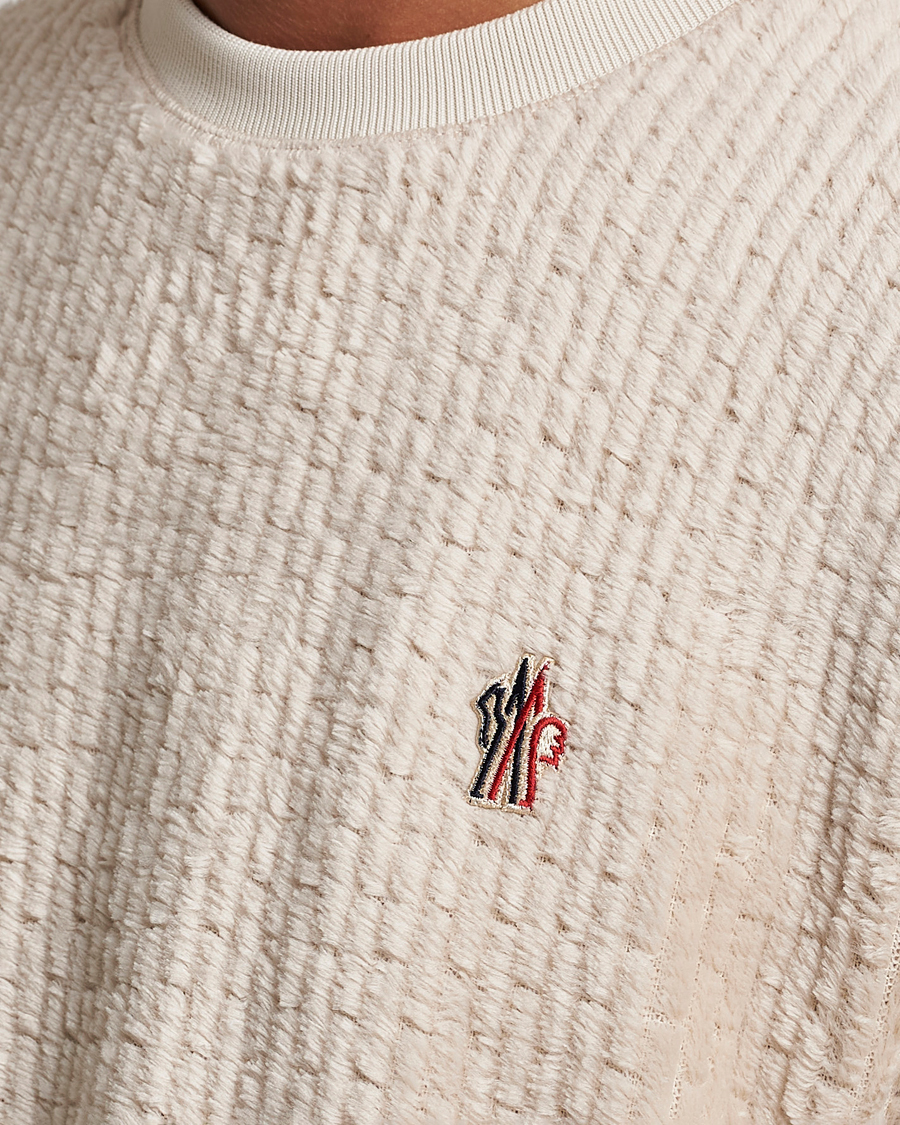 Uomini | Maglieria | Moncler Grenoble | Fluffy Sweatshirt White