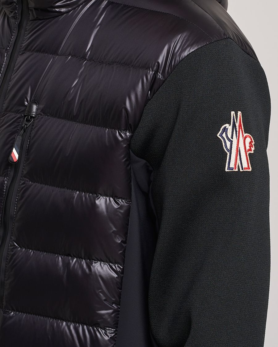 Uomini | Maglieria | Moncler Grenoble | Hybrid Zip Cardigan Black
