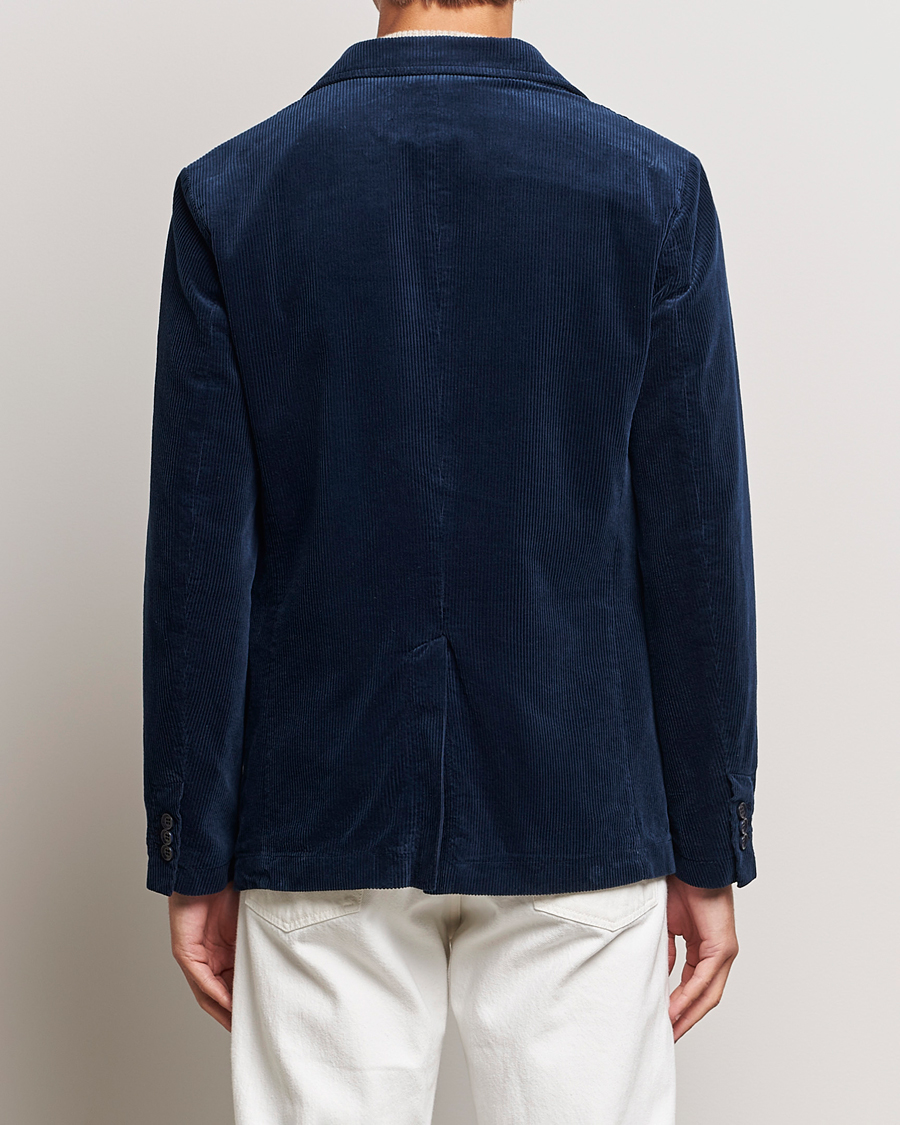 Uomini | Blazers | Aspesi | Corduroy Blazer Navy