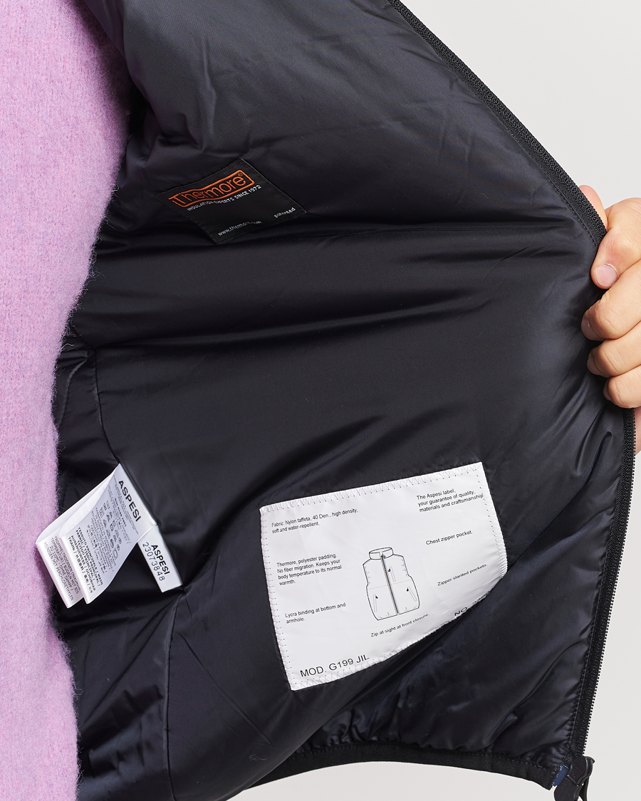 Uomini | Giacche | Aspesi | Jil Padded Vest Black