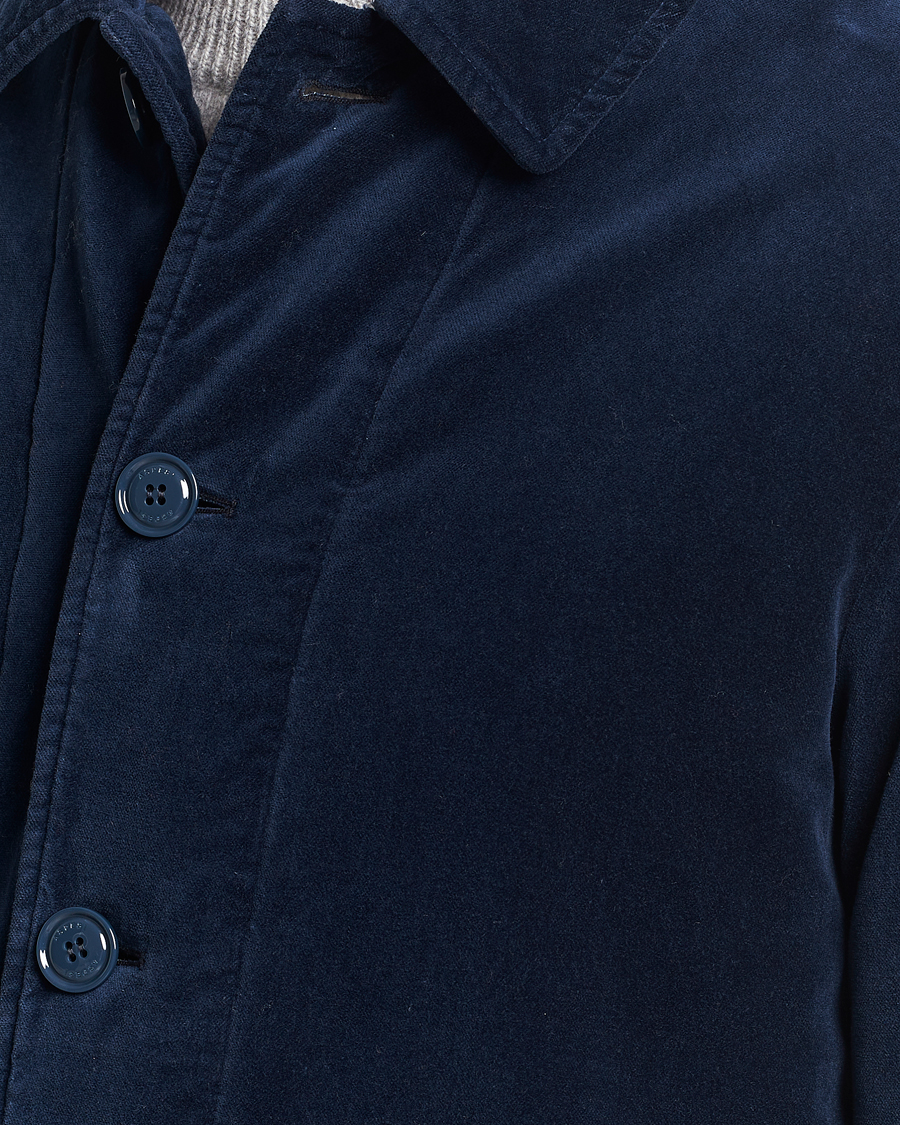 Uomini | Giacche | Aspesi | Tadao Corduroy Jacket Navy