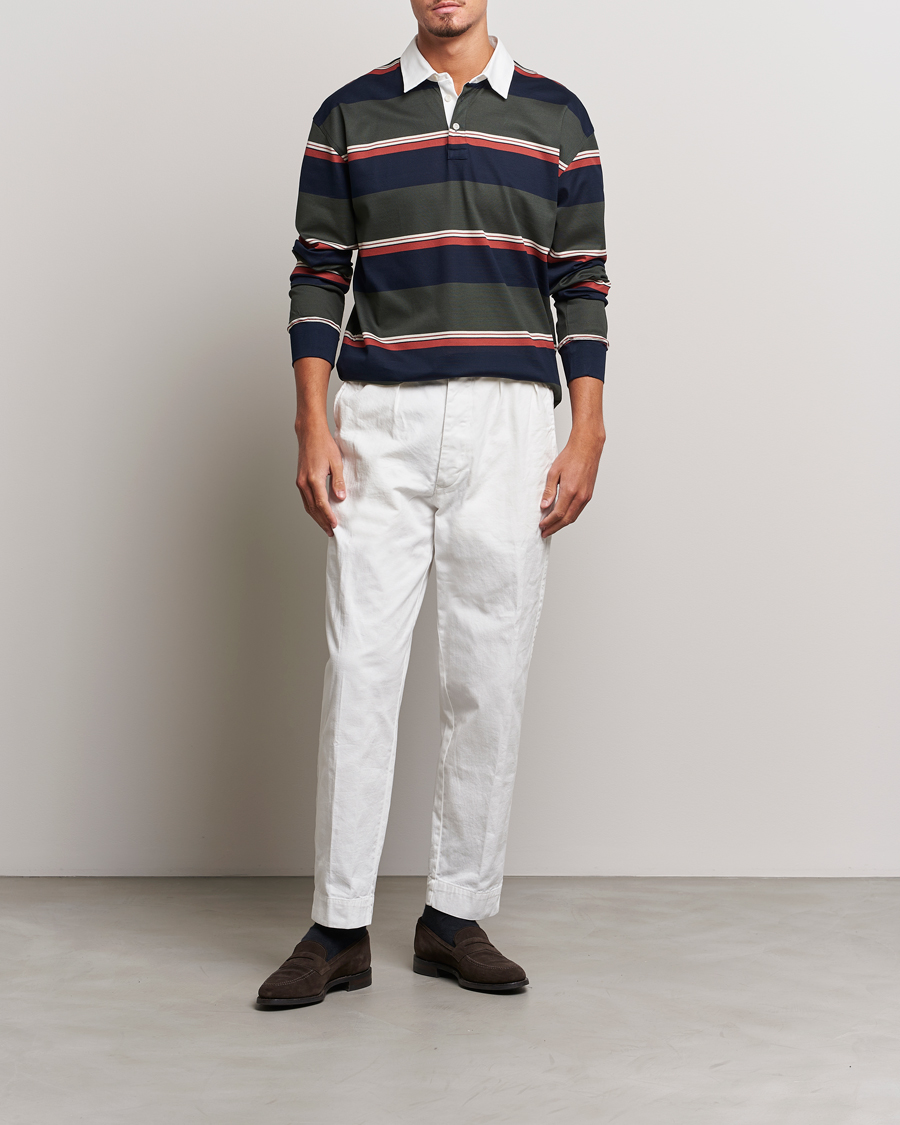 Uomini | Maglieria | Eton | Striped Rugby Shirt Multi