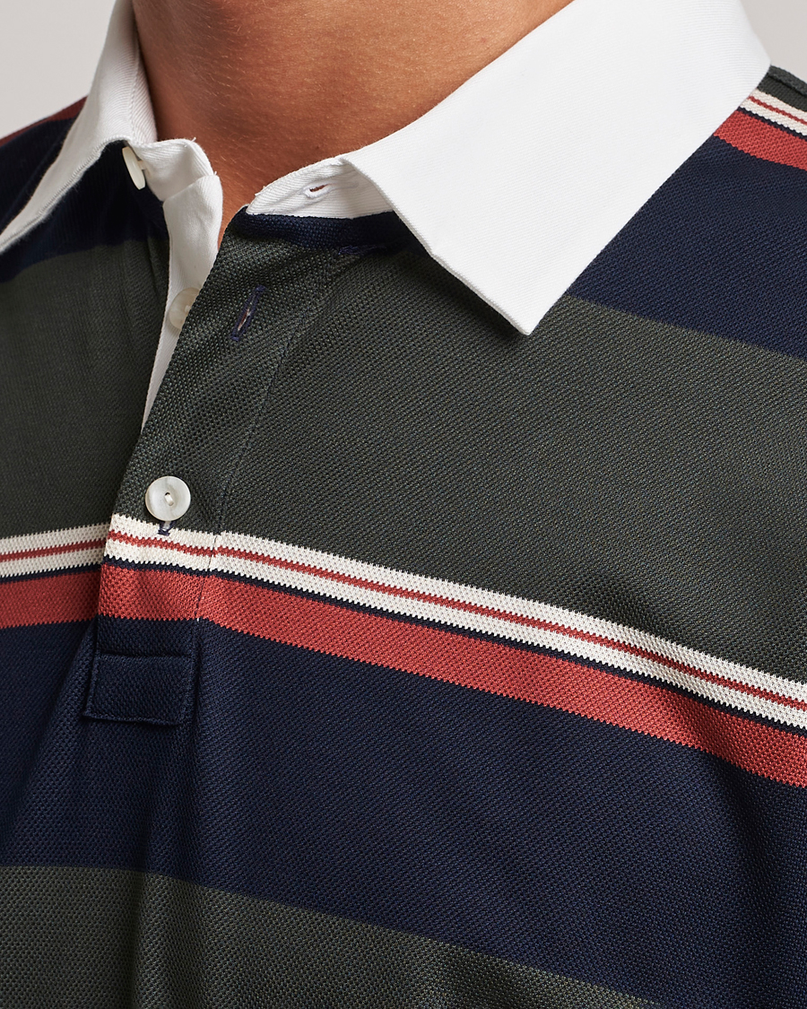 Uomini | Maglieria | Eton | Striped Rugby Shirt Multi