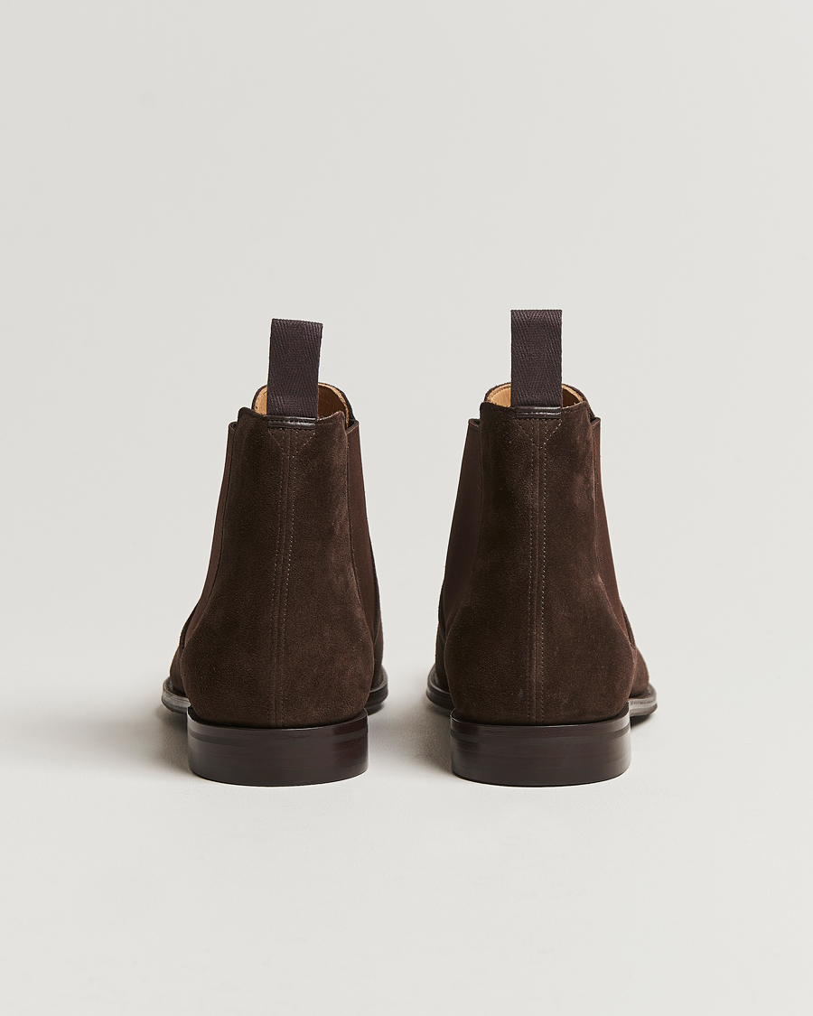 Uomini | Stivali | Church's | Amberley Chelsea Boots Brown Suede
