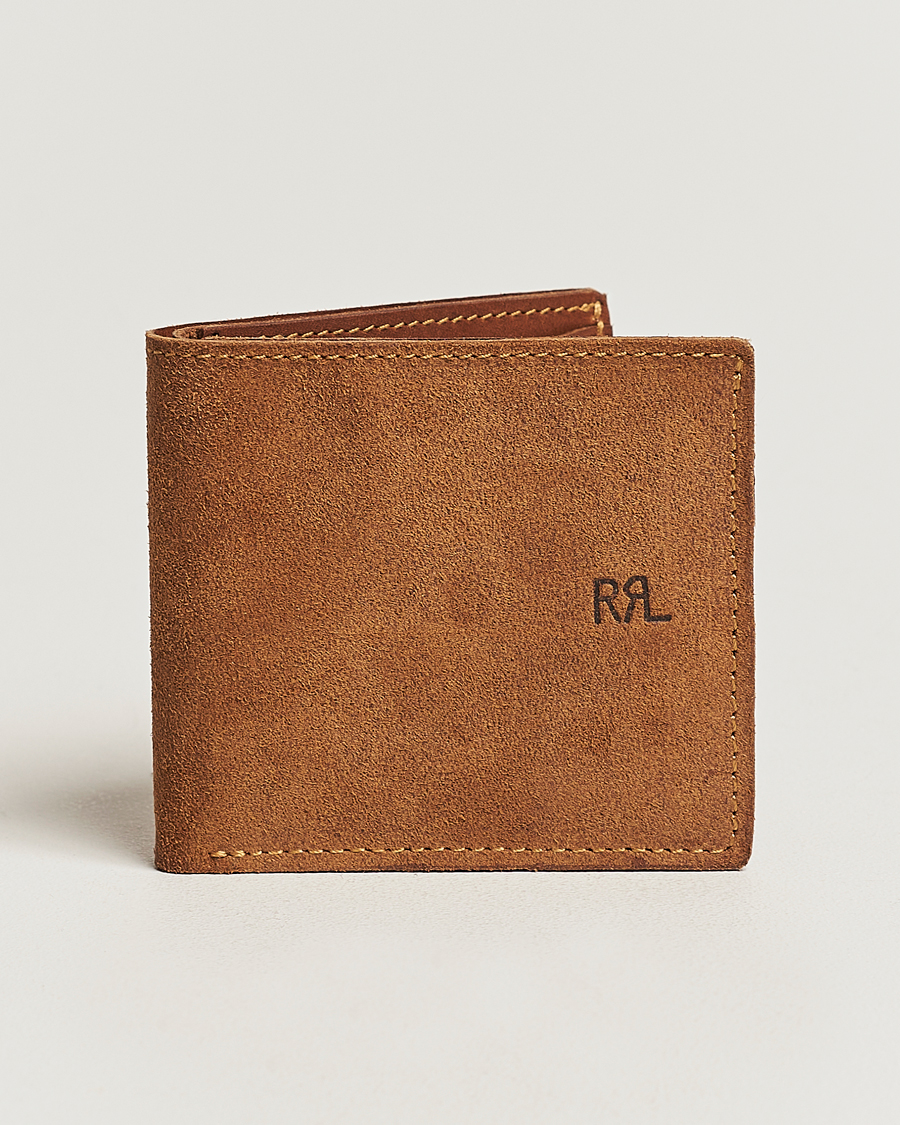 Uomini | RRL Ranch Leather Billfold Brown | RRL | Ranch Leather Billfold Brown