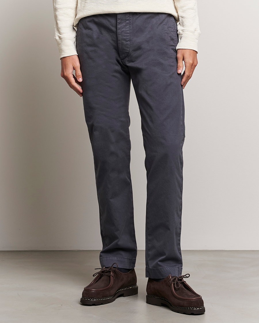 Uomini | Pantaloni | RRL | Officers Chino Navy