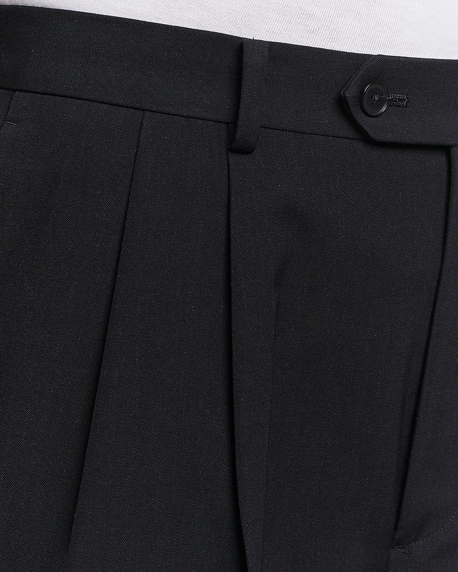 Uomini | Pantaloni | Auralee | Wool Gabardine Slacks Black