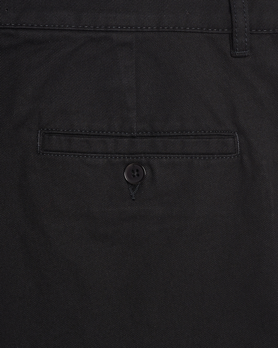 Uomini | Pantaloni | Samsøe Samsøe | Johnny Cotton Trousers Black