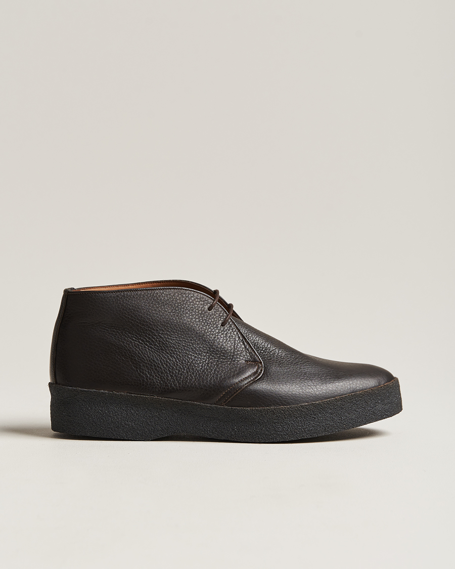Uomini | Stivali | Sanders | Joel Grained Chukka Boot Savage Brown