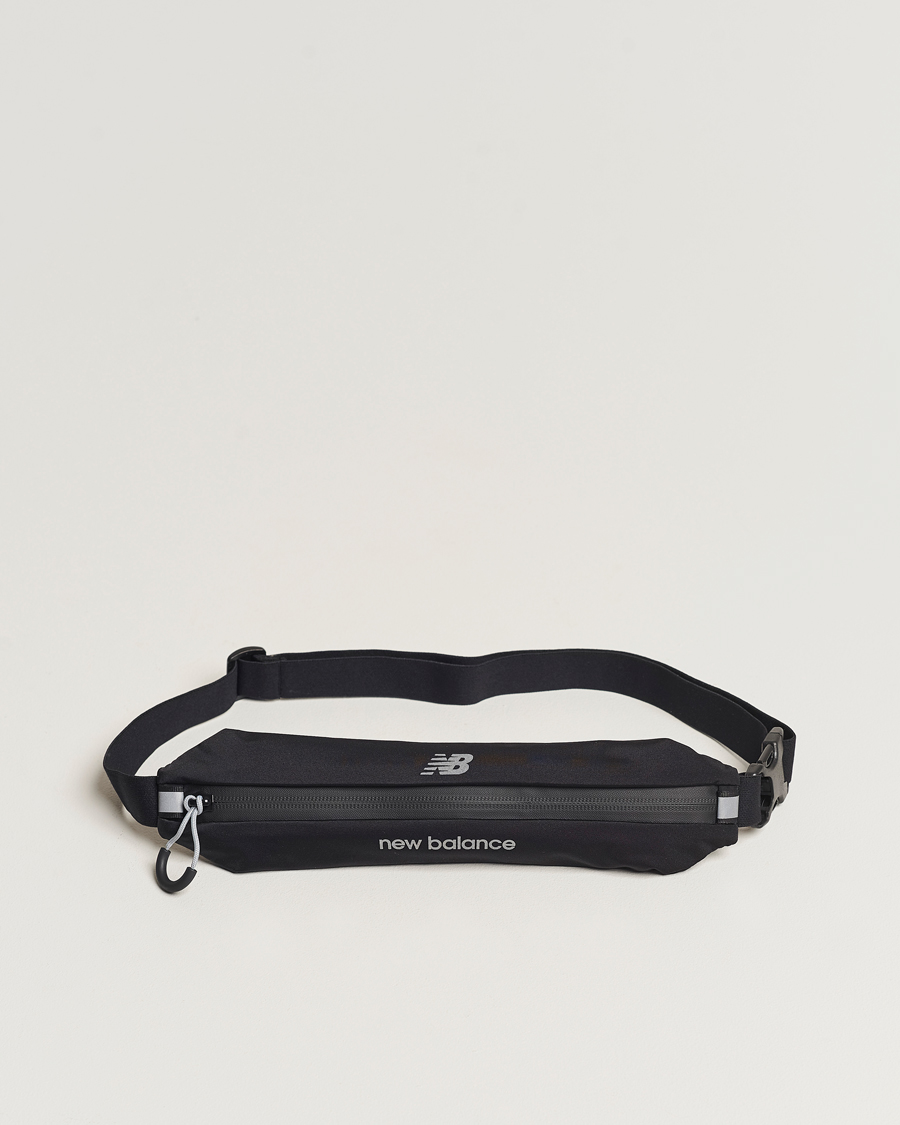 Uomini | New Balance Running Running Stretch Belt Black | New Balance Running | Running Stretch Belt Black