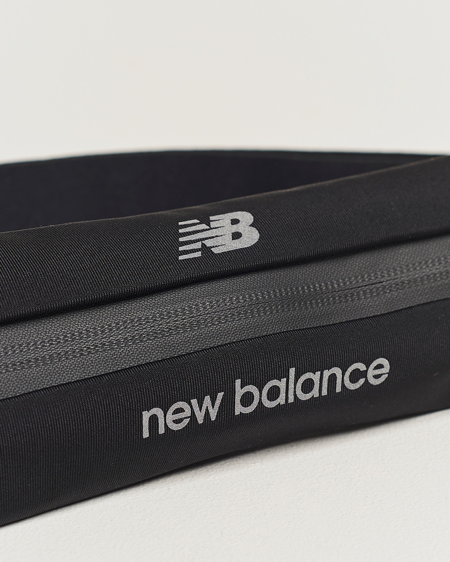 Uomini | New Balance Running Running Stretch Belt Black | New Balance Running | Running Stretch Belt Black