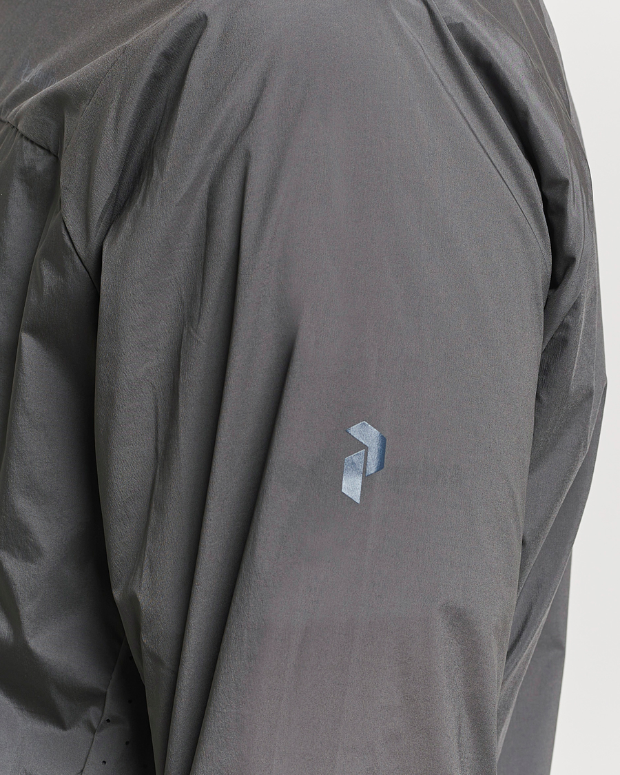 Uomini | Giacche | Peak Performance | Vislight Wind Jacket Motion Grey/Omber Blue