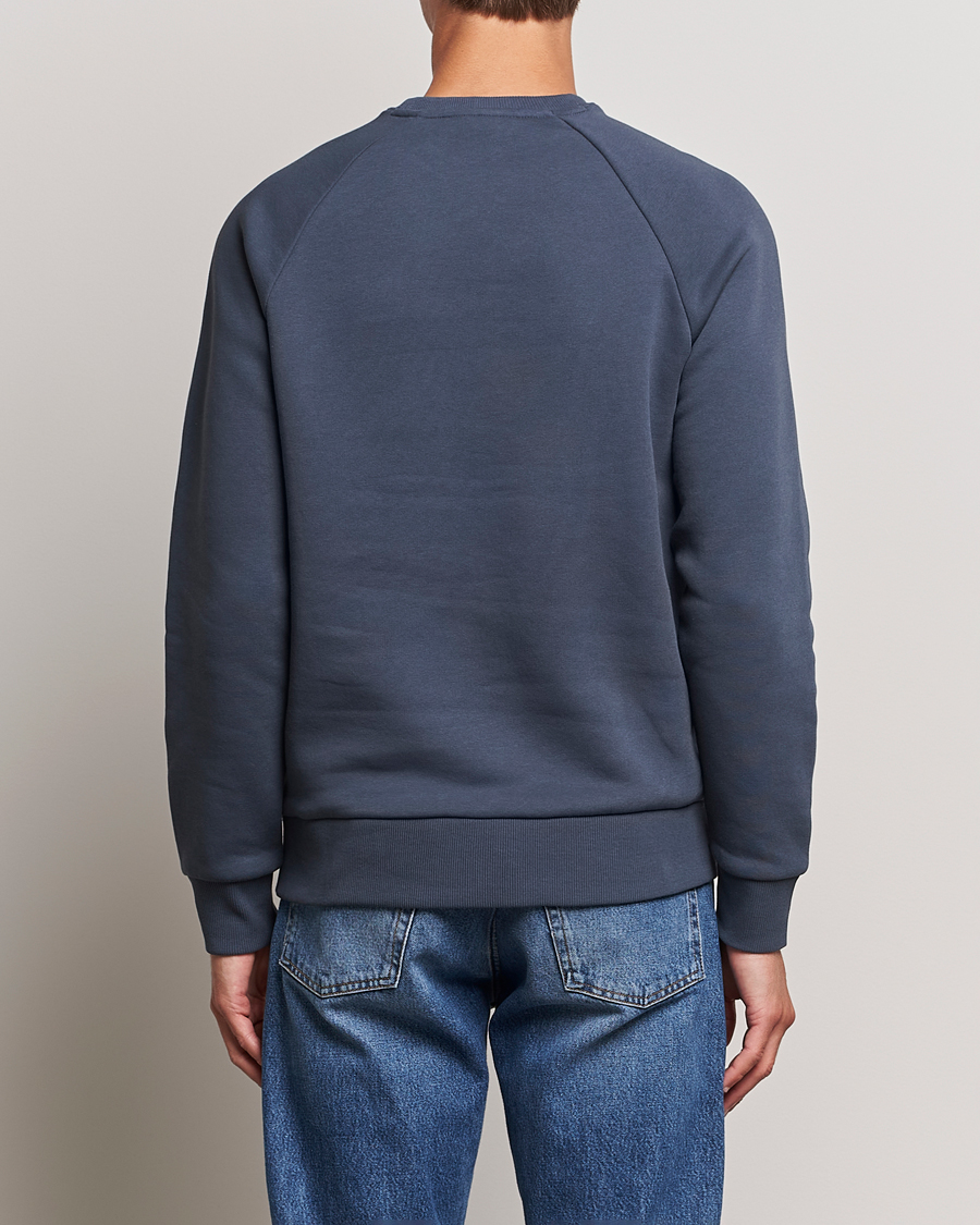 Uomini | Maglieria | Peak Performance | Original Logo Crew Neck Sweatshirt Omber Blue