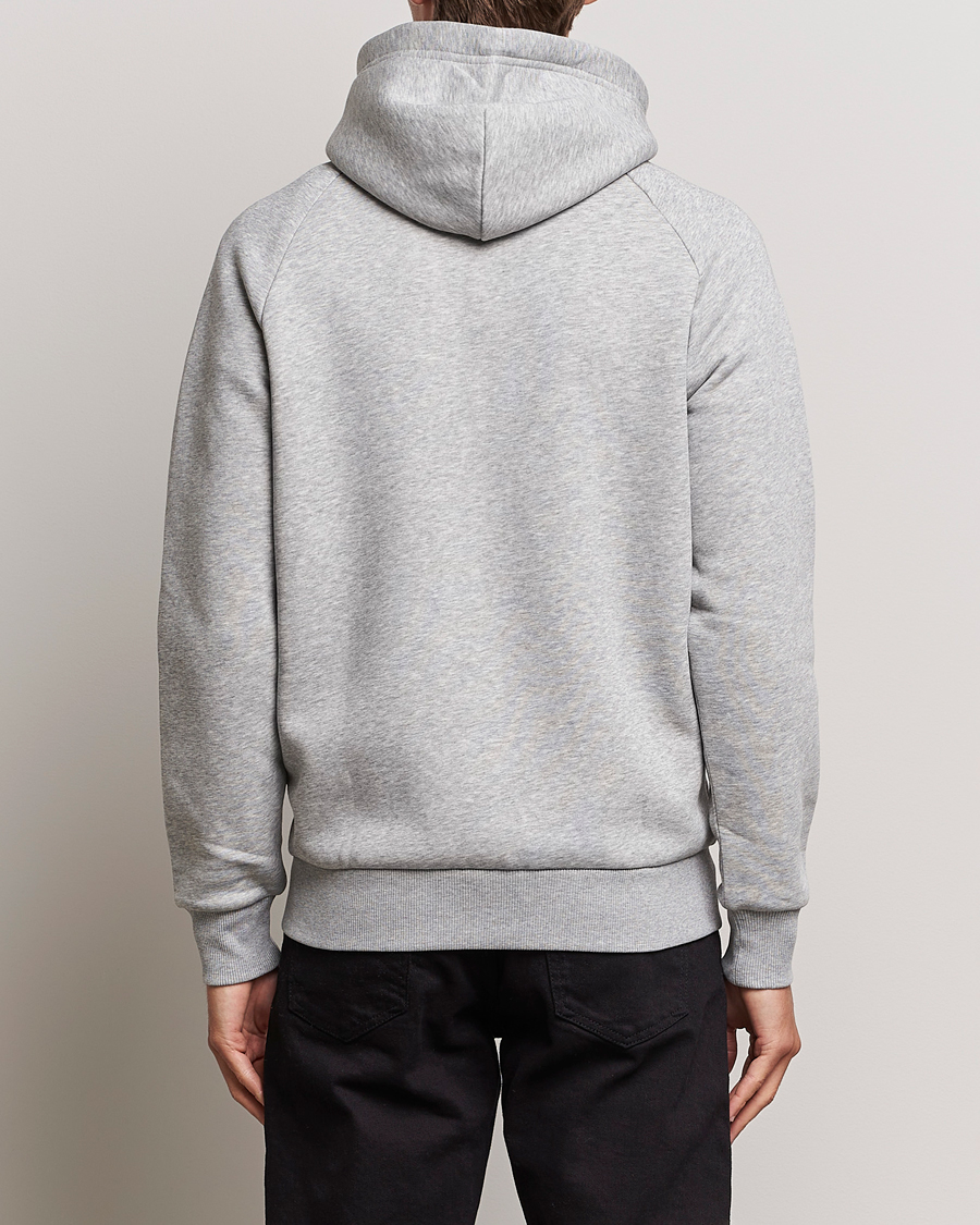 Uomini | Maglieria | Peak Performance | Original Logo Full Zip Hoodie Grey Melange