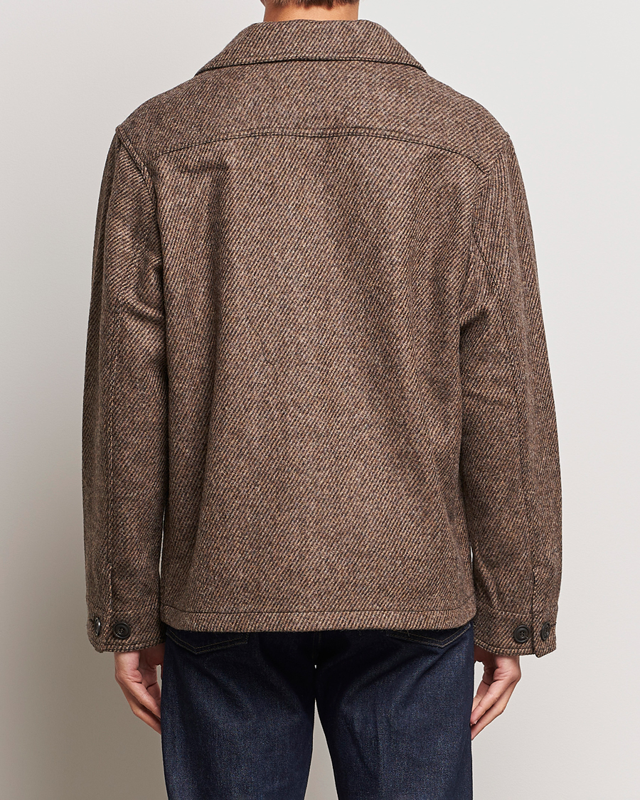 Uomini | Giacche | Filson | Decatur Island Wool Jacket Natural Brown