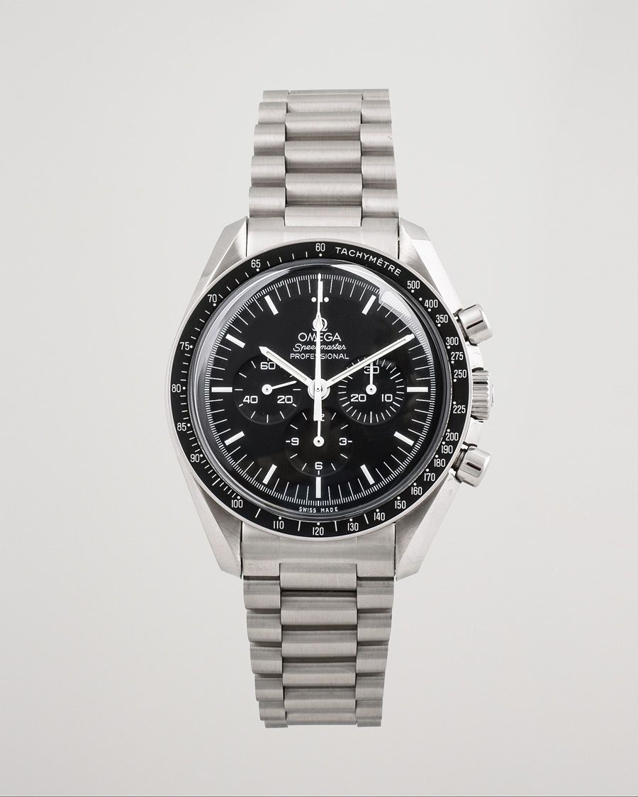 Uomini | Omega Pre-Owned Speedmaster Moonwatch PRO 005 Steel Black Steel Black | Omega Pre-Owned | Speedmaster Moonwatch PRO 005 Steel Black Steel Black