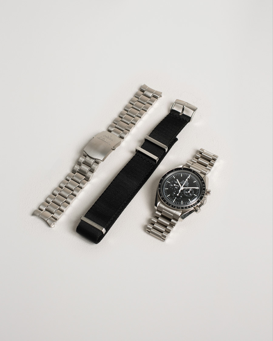 Uomini | Omega Pre-Owned Speedmaster Moonwatch PRO 005 Steel Black Steel Black | Omega Pre-Owned | Speedmaster Moonwatch PRO 005 Steel Black Steel Black