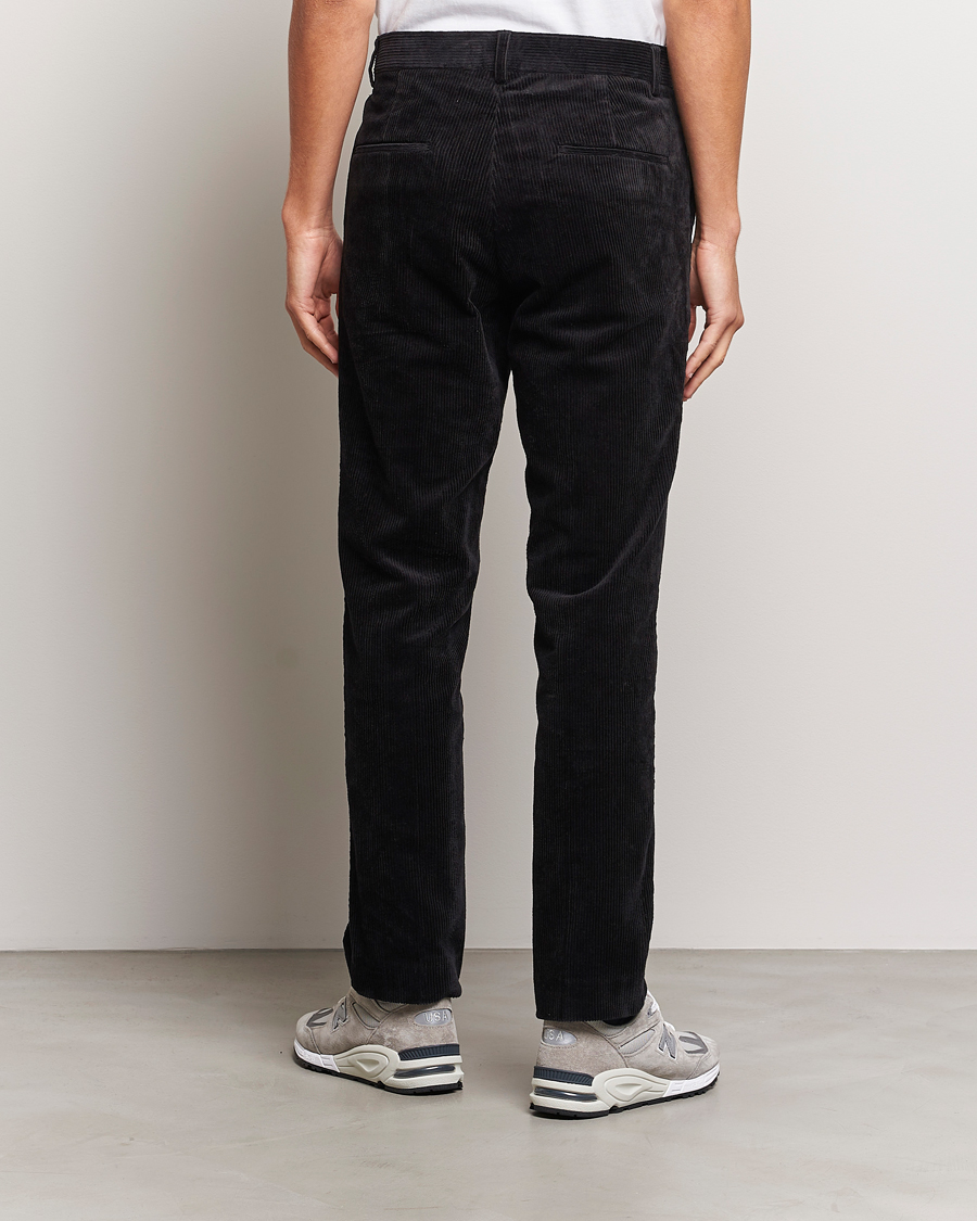 Uomini | Pantaloni | Samsøe Samsøe | Samsøe & Samsøe Felix Corduroy Trousers Black