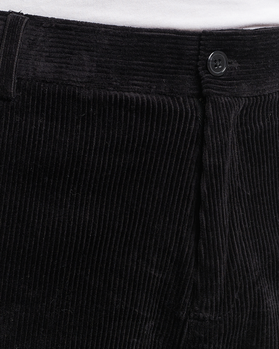 Uomini | Pantaloni | Samsøe Samsøe | Samsøe & Samsøe Felix Corduroy Trousers Black