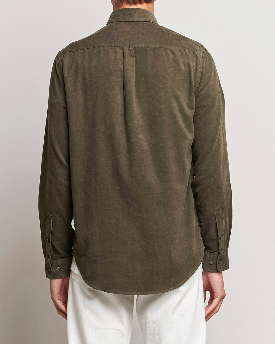 Uomini | Camicie | Samsøe Samsøe | Samsøe & Samsøe Liam Baby Cord Shirt Crocodile