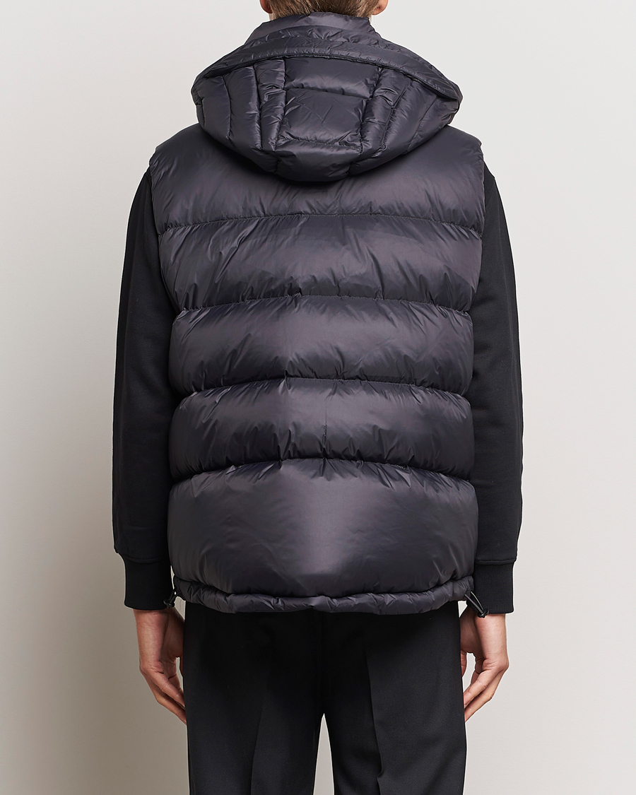 Uomini | Giacche | J.Lindeberg | Duke Hoodded Down Vest Black