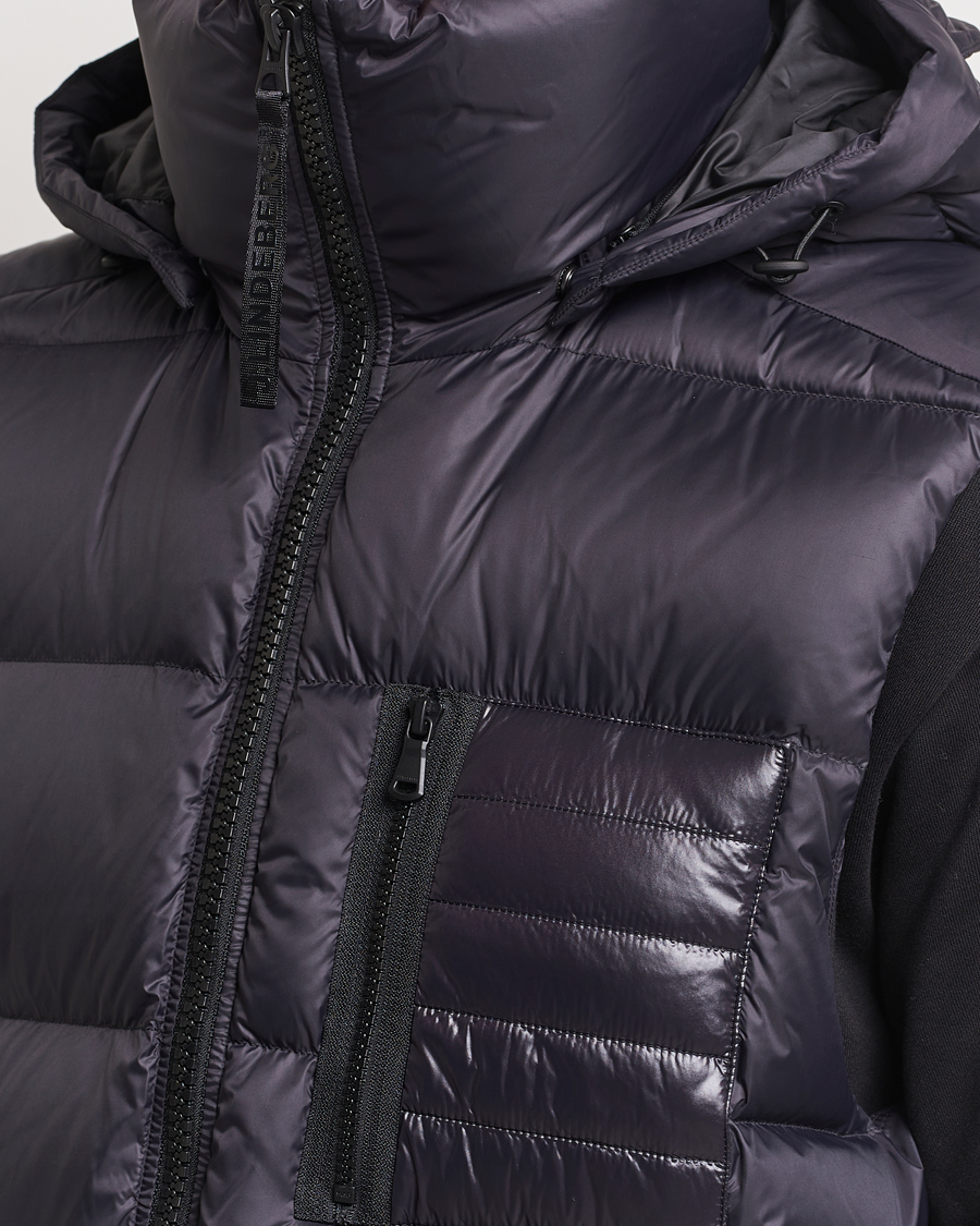 Uomini | Giacche | J.Lindeberg | Duke Hoodded Down Vest Black