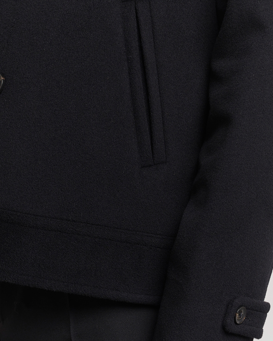 Uomini | Giacche | J.Lindeberg | Don Double Breasted Wool/Cashmere Jacket Black