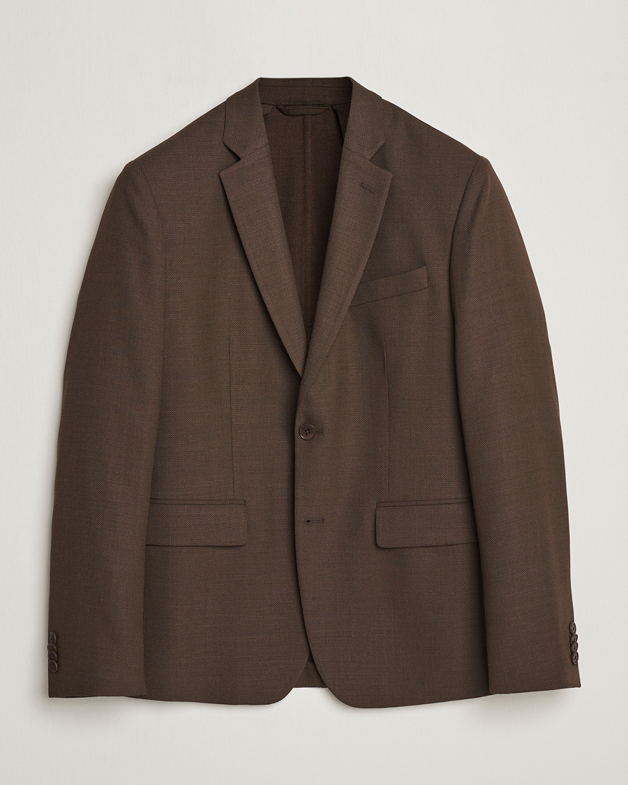Uomini | Blazers | J.Lindeberg | Hopper Active Hopsack Blazer Delicioso