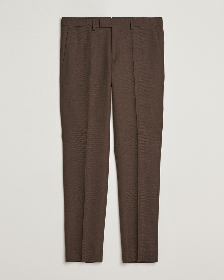 Uomini | Pantaloni | J.Lindeberg | Grant Active Hopsack Pants Delicioso