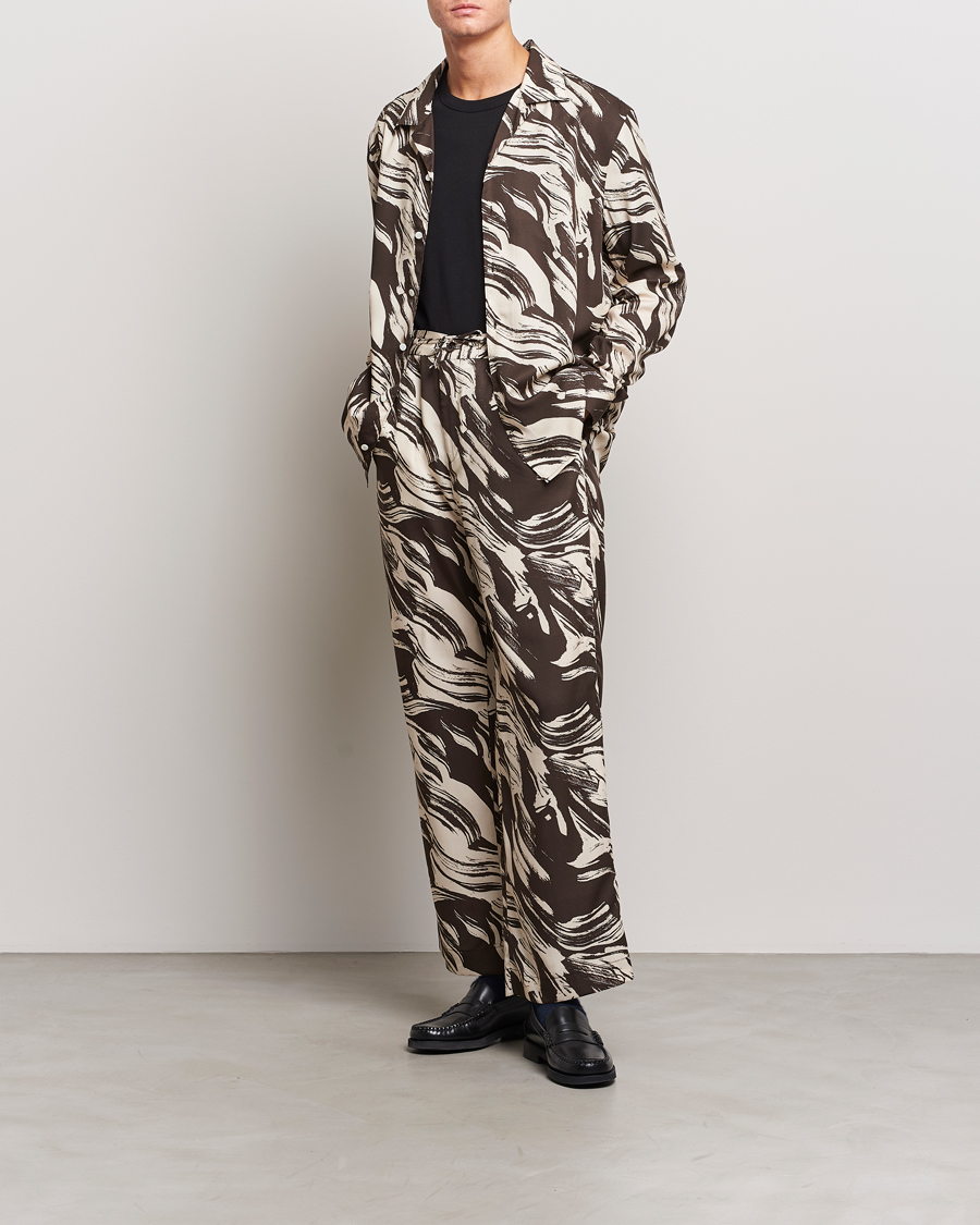 Uomini | Pantaloni | J.Lindeberg | Noah Death Valley Tencel Pant Delicioso