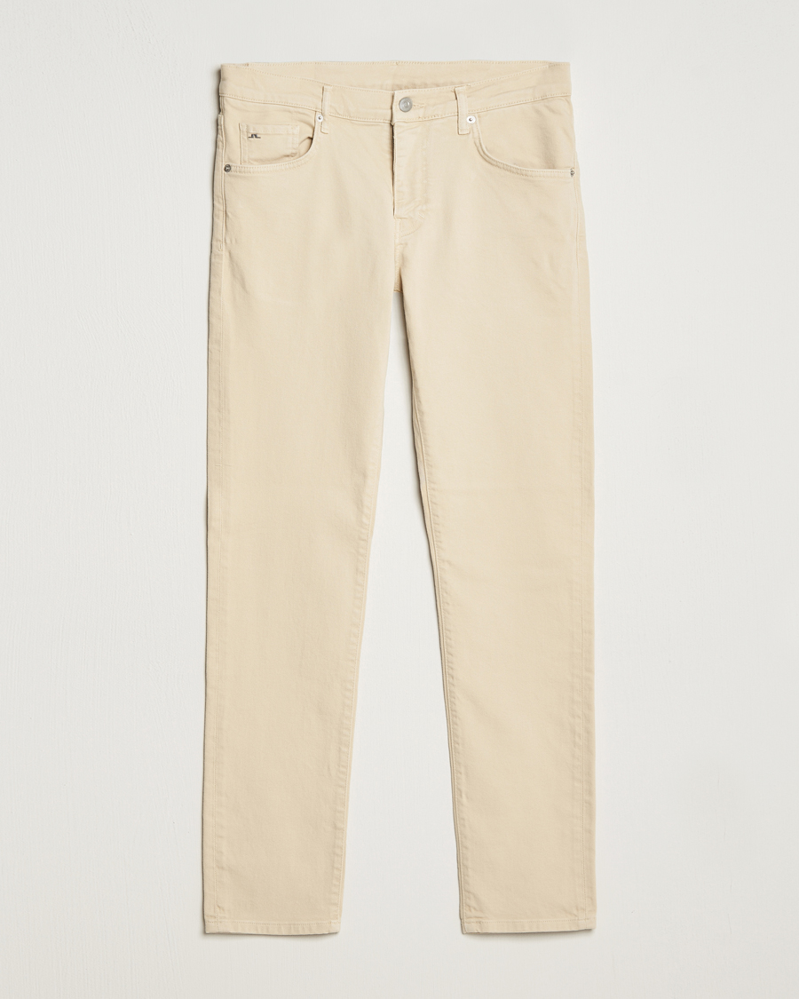 Uomini | Jeans | J.Lindeberg | Jay Solid Stretch Jeans Oyster Grey