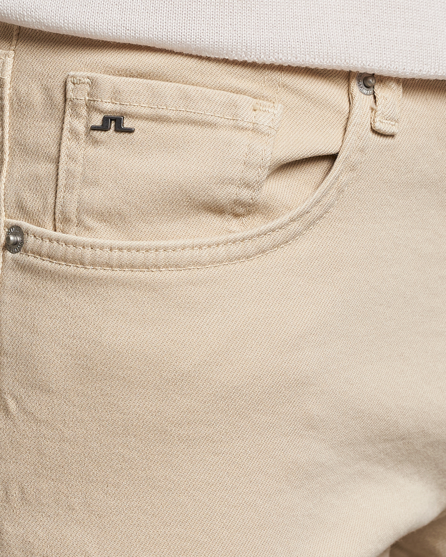 Uomini | Jeans | J.Lindeberg | Jay Solid Stretch Jeans Oyster Grey