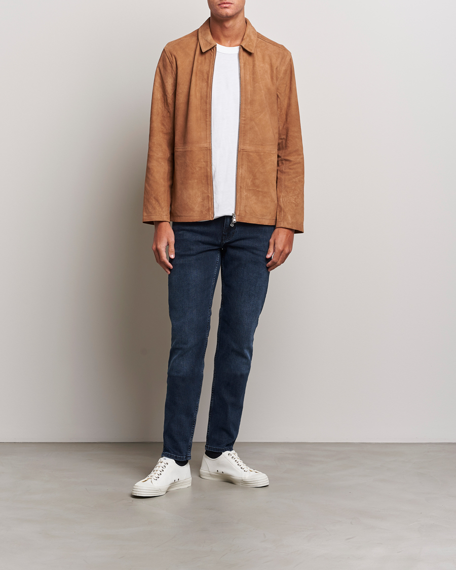 Uomini | Jeans | J.Lindeberg | Jay Active Jeans Dark Blue