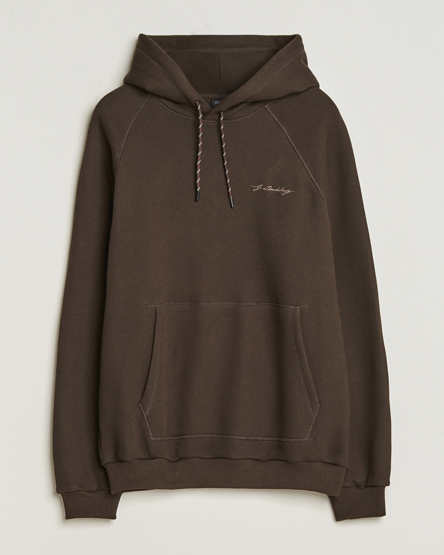 Uomini | Maglieria | J.Lindeberg | Wildwood Cotton Hoodie Delicioso