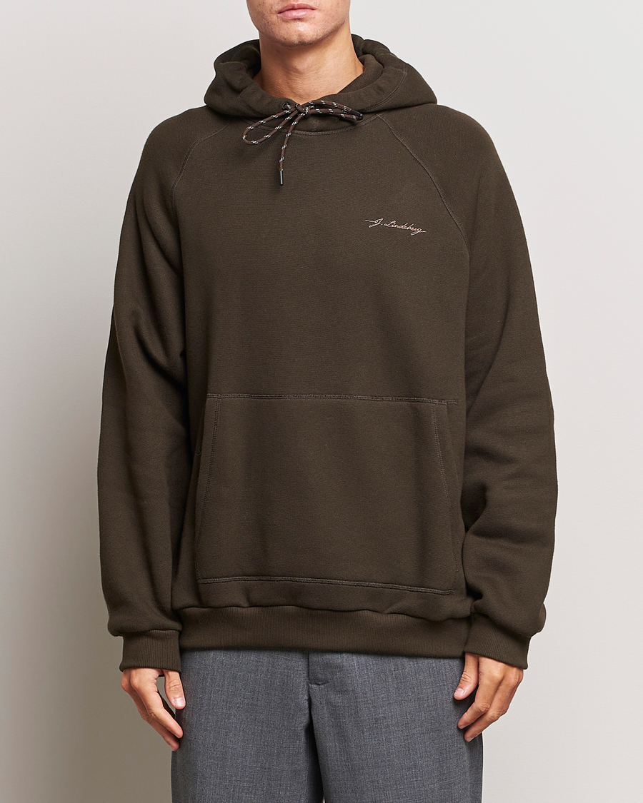 Uomini | Maglieria | J.Lindeberg | Wildwood Cotton Hoodie Delicioso