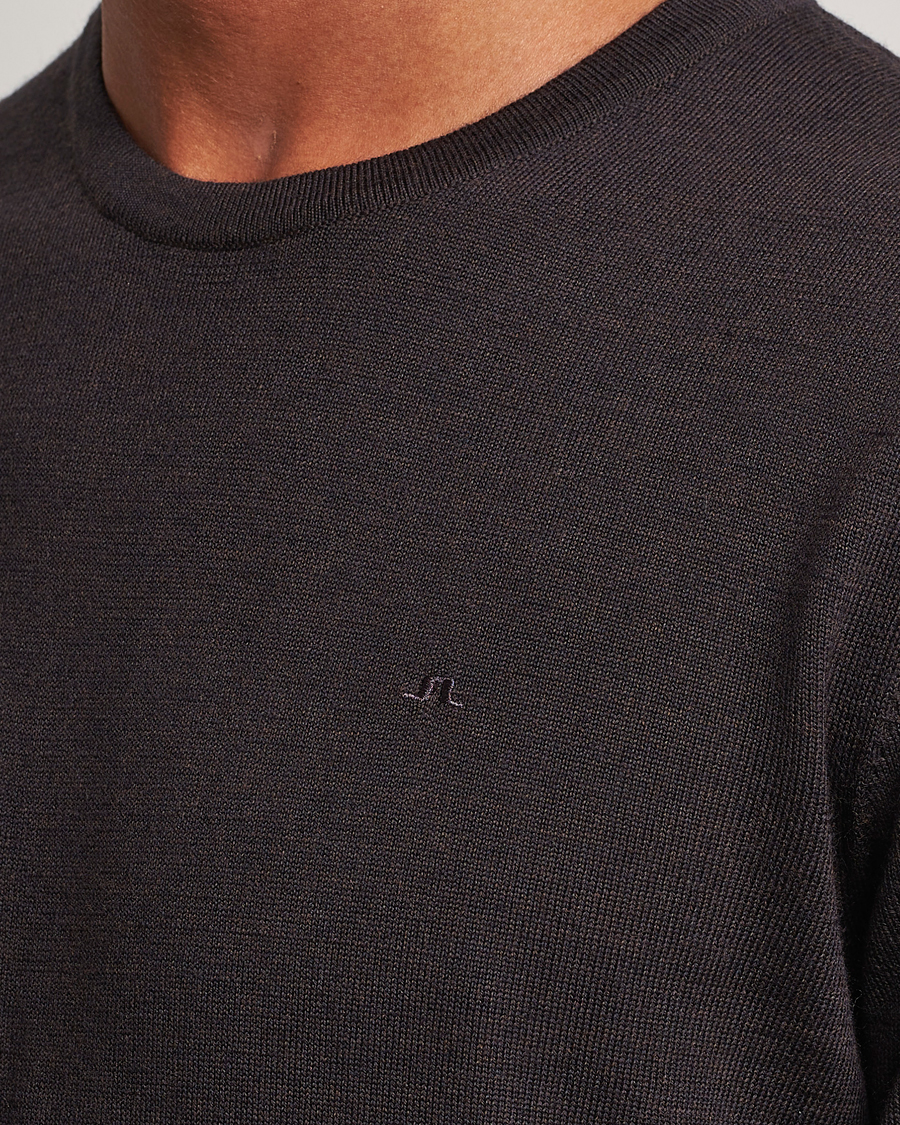 Uomini | Maglieria | J.Lindeberg | Lyle True Merino Crew Neck Pullover Delicioso