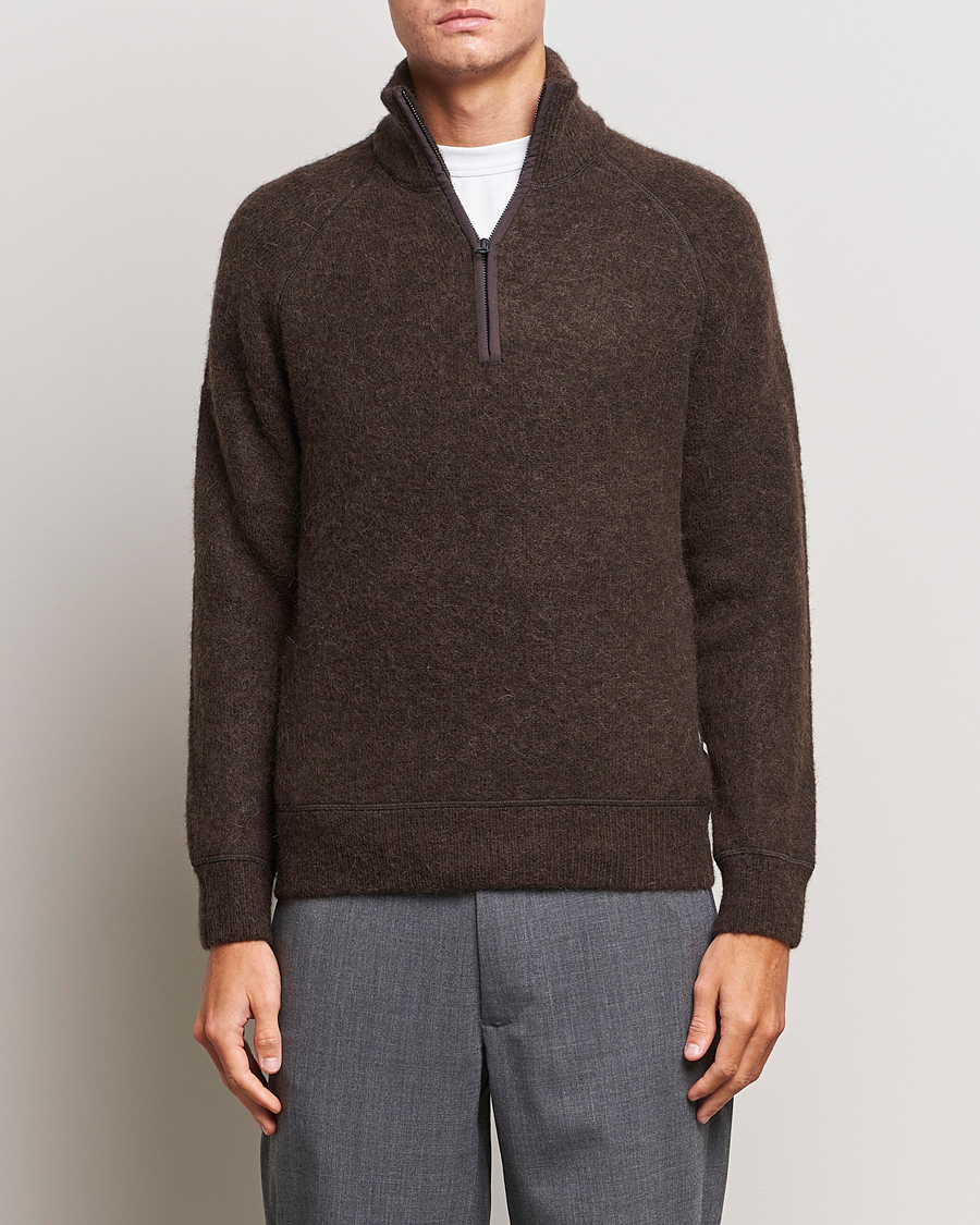 Uomini | Maglieria | J.Lindeberg | Wilton Half Zip Sweater Delicioso