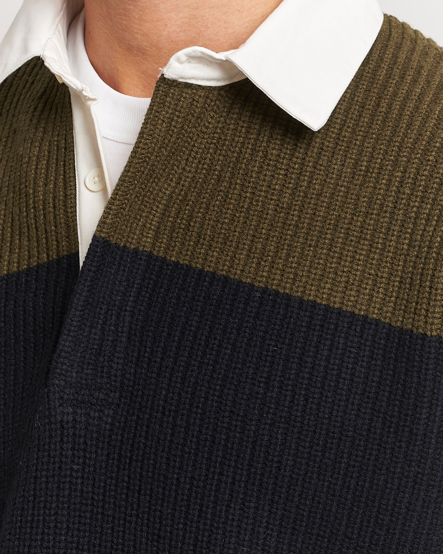 Uomini | Maglieria | J.Lindeberg | Larkspur Knitted Rugby Black