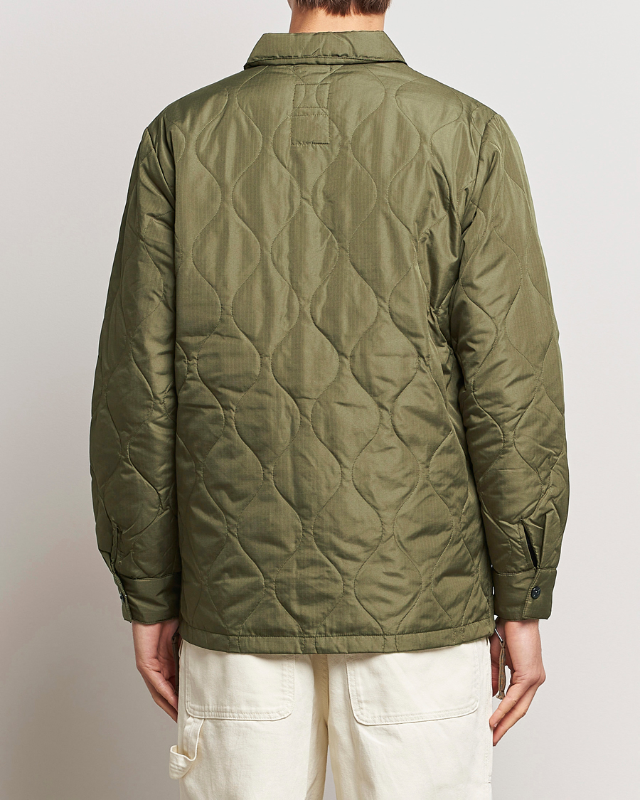 Uomini | Giacche | TAION | Padded Military CPO Shirt Jacket Dark Olive