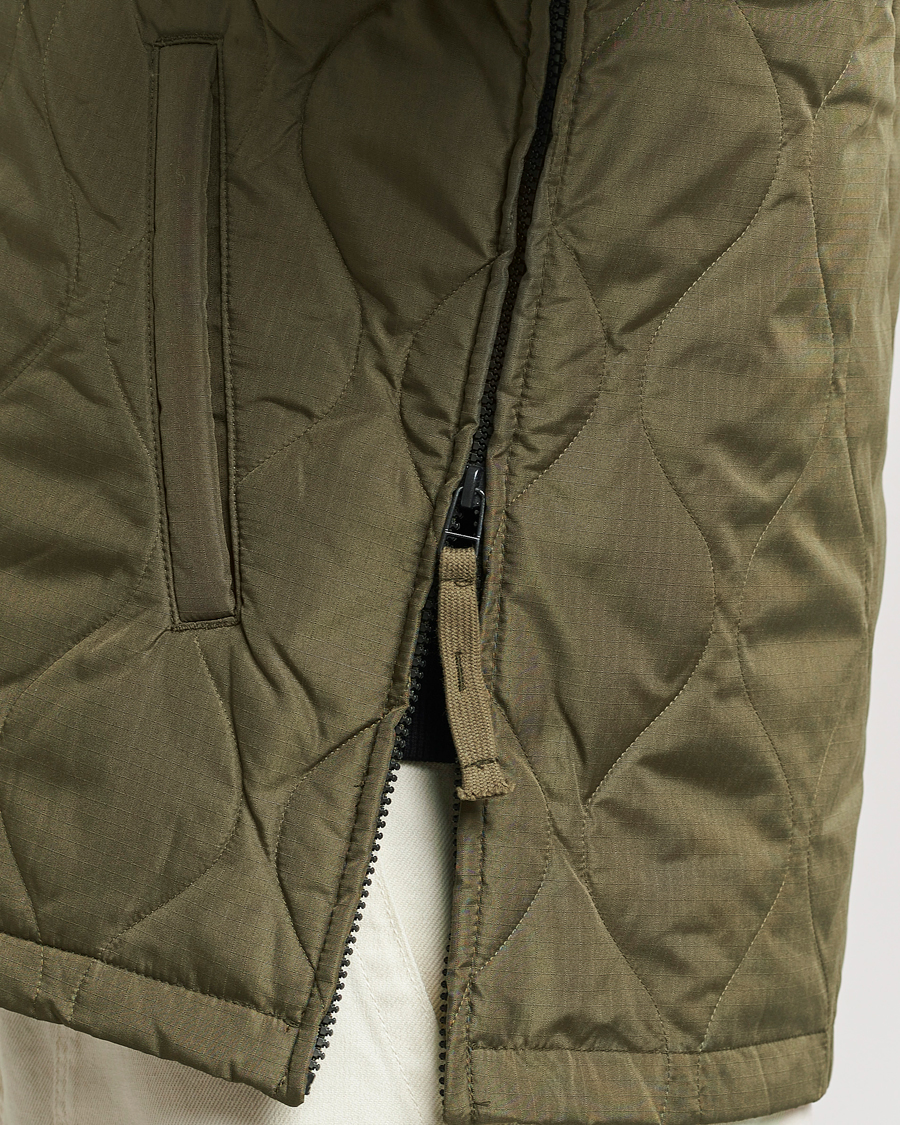 Uomini | Giacche | TAION | Padded Military CPO Shirt Jacket Dark Olive