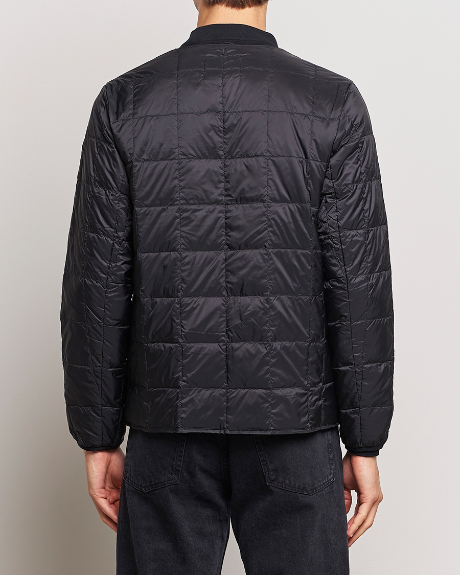 Uomini | Giacche | TAION | Crew Neck W-Zip Down Jacket Black